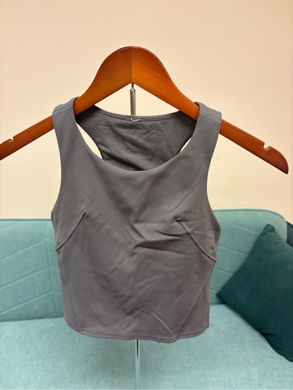 lululemon athletica Slate Gray Athletic Tank